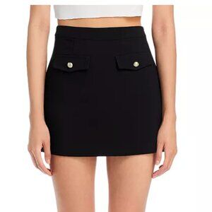 Aqua‎ Black Shimmer Skort, XL